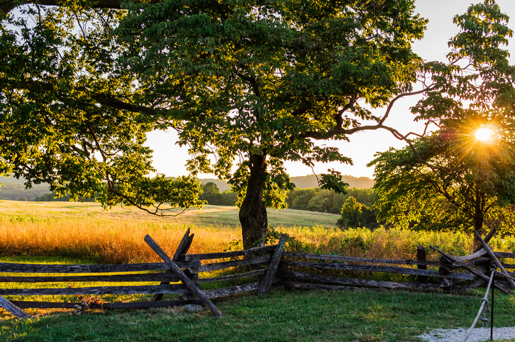 Valley Forge Sunset