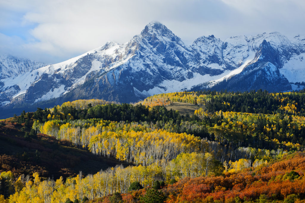Colorado is home to some of the country's tallest mountains and has the highest mean elevation of any U.S. state.