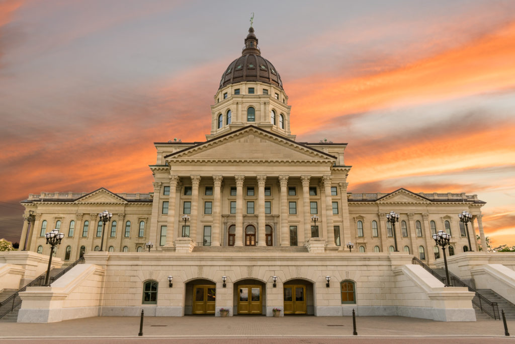 Take a Dome Tour of the Kansas Statehouse in Topeka for a breathtaking view of the city.