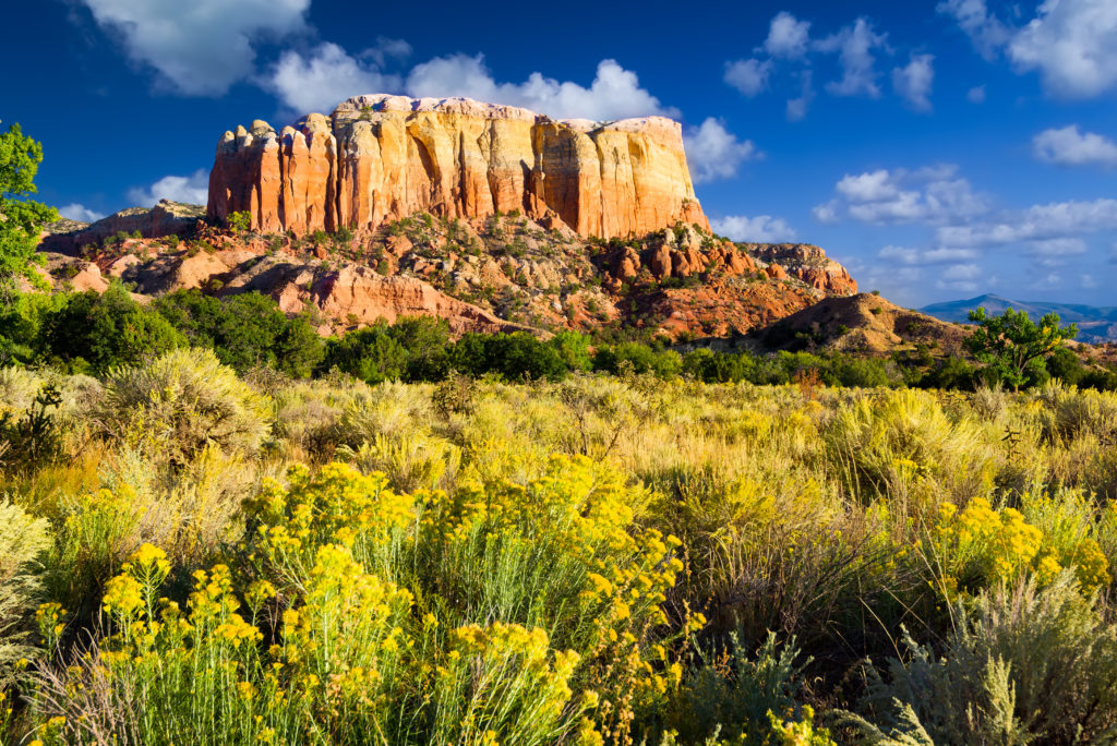 More than one-third of the land in New Mexico is protected by the federal government.