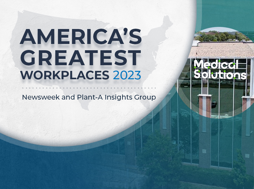 Medical Solutions, one of the largest healthcare talent ecosystems, is honored to have been named among America’s Greatest Workplaces 2023 by Newsweek, a premier global news magazine. 