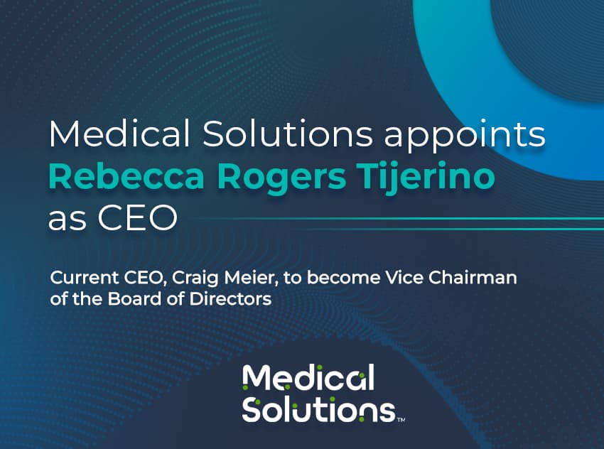 Medical Solutions appoints Rebecca Rogers Tijerino as CEO - Medical