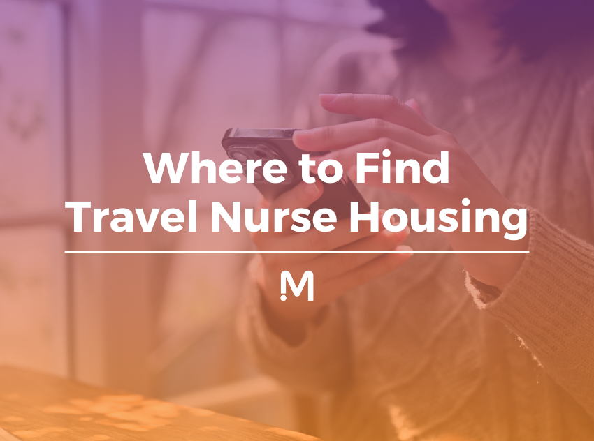 Where to find travel nurse housing