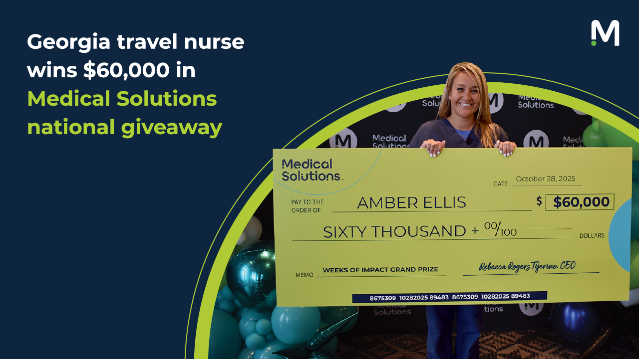 Travel Nurse Wins | Medical Solutions