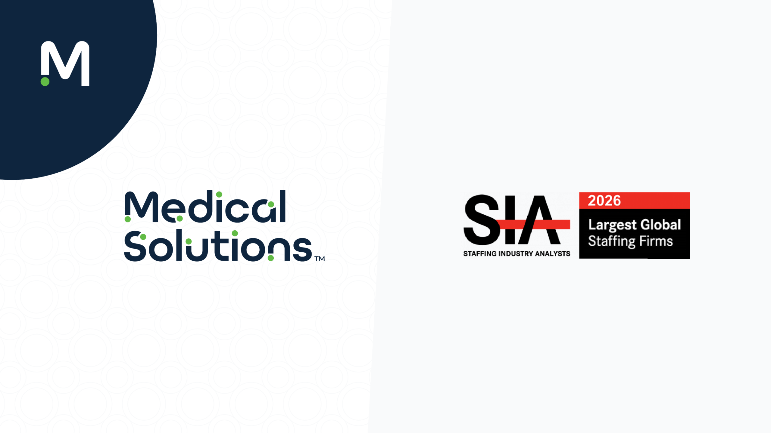 World's Largest Staffing Firms | Medical Solutions